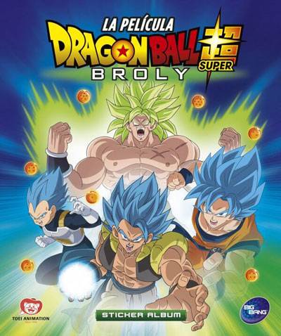 Laminas Álbum Dragon Ball Super Broly La Pelicula 